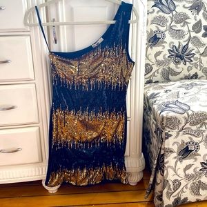 Black and gold sequin!
